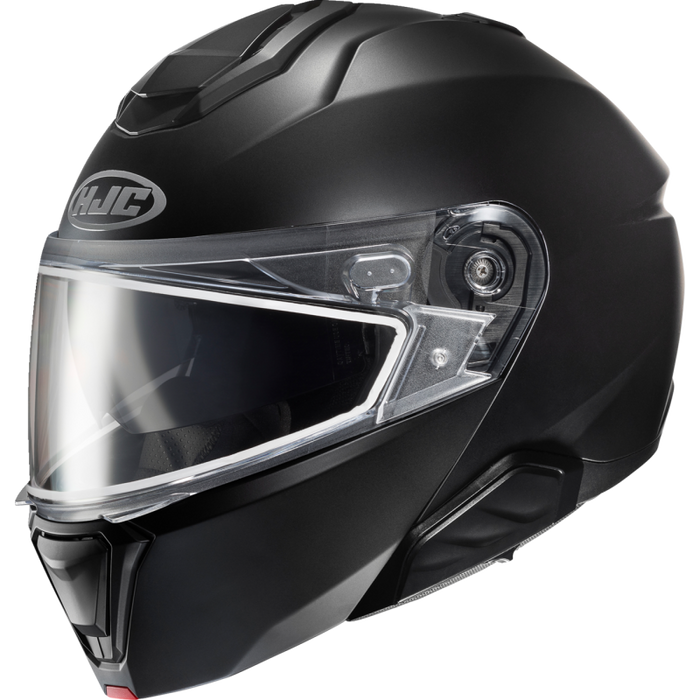 HJC i91 Solid Snow Helmet with Electric Dual Lens Face Shield