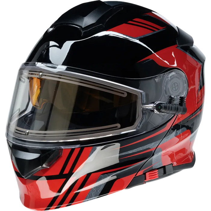 Z1R Solaris 2.0 First Tracks Snow Helmet with Electric Dual Lens Face Shield