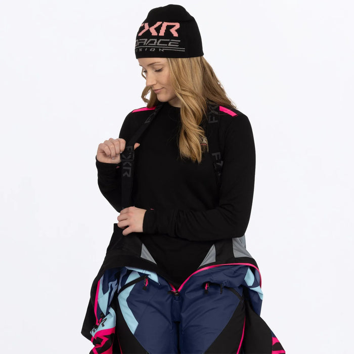 FXR Womens Cold Cross CX F.A.S.T. Monosuit - Midnight/Maui/Razz, view 11