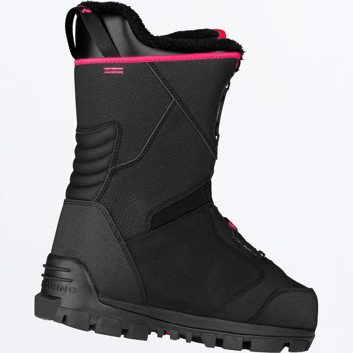 FXR X-Cross Pro BOA Boot 2027 - Black/Razz, view 2