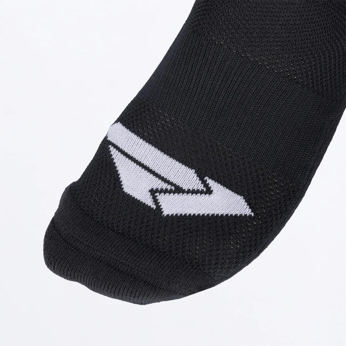 FXR Moto Sock - Black/White, view 2