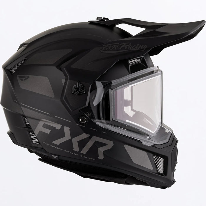 FXR Clutch X Pro Helmet 2027 - Black Ops, view 4