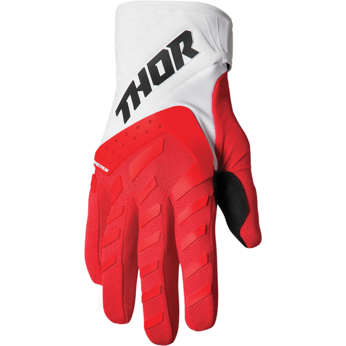 Thor Youth Spectrum Gloves - Orange/Black