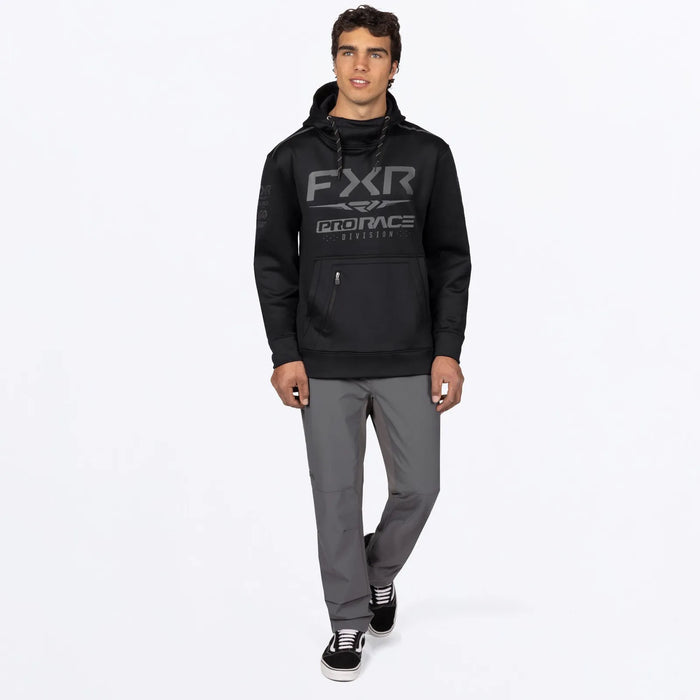 FXR Mens Race Division Tech Pullover Hoodie - Black Ops, view 3