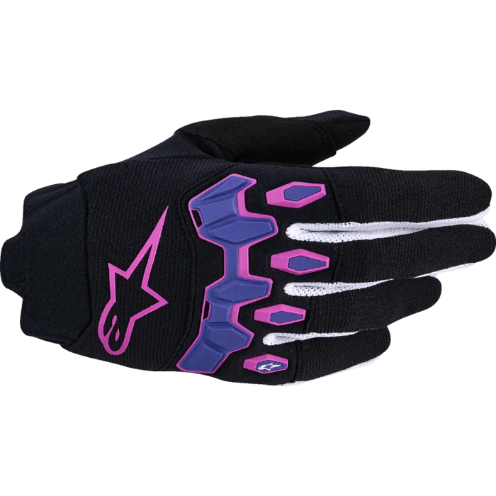 Alpinestars Mens Full Bore V2 Gloves - Purple/Black - Front