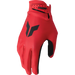 Thor Youth Launchmode Gloves - Split Red - Front