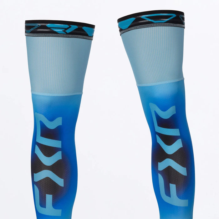 FXR Riding Sock AIR - Sky/Black, view 5
