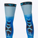 FXR Riding Sock AIR - Sky/Black, view 5