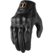 Icon Womens Pursuit Classic Perf Gloves - Black