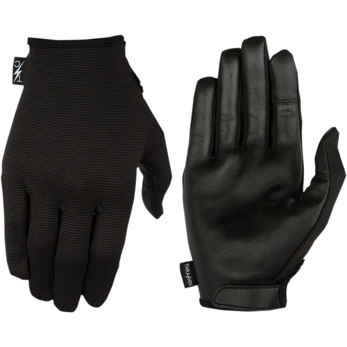 Thrashin Supply Mens Stealth Leather Palm Gloves - Black - Other