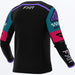 FXR Youth Podium Gladiator MX Jersey - Black/Coral/Teal, view 2