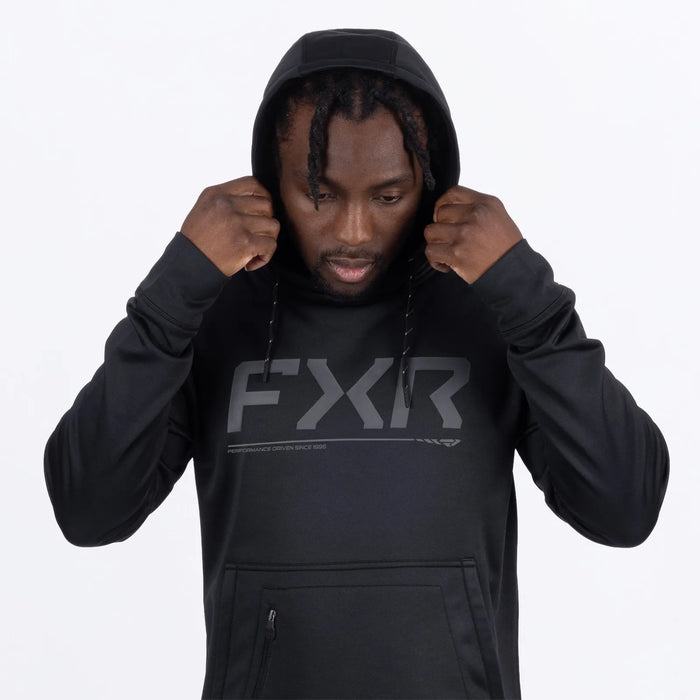 FXR Mens Hydrogen Tech Pullover Hoodie - Black Ops, view 4
