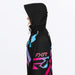 FXR Womens Cold Cross CX Lite Monosuit 2027 - Black/Razz-Blue Fade, view 10