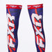 FXR Riding Sock - Navy/Purple/Nuke, view 4