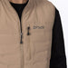 FXR Mens Podium Windproof Quilted Vest - Canvas/Black, view 4