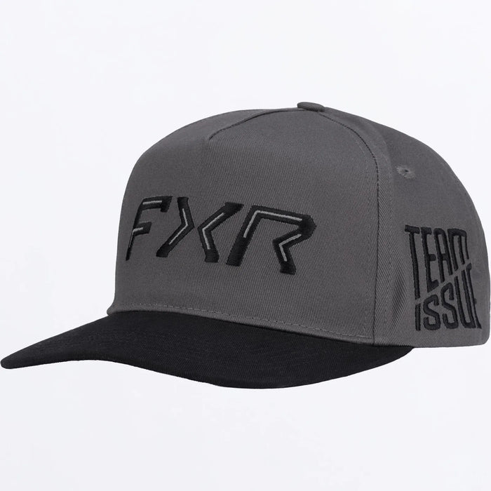 FXR Pedigree Hat - Grey/Black, front view