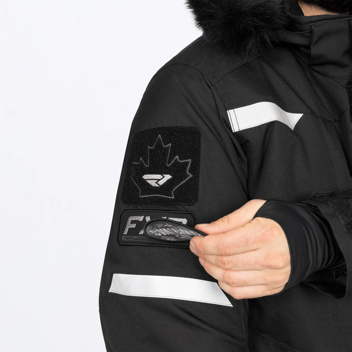 FXR Svalbard F.A.S.T. Insulated Monosuit - Black, view 11
