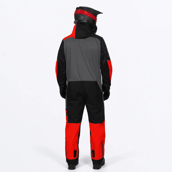 FXR Mens Revo F.A.S.T. Insulated Monosuit - Red/Ti/Black, view 2