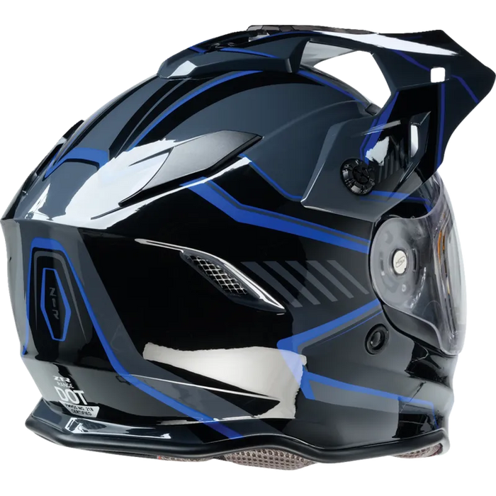Z1R Range 2.0 Rotor Snow Helmet with Electric Dual Lens Face Shield