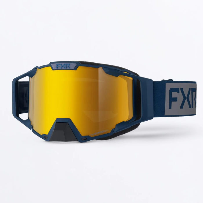 FXR Pilot Goggle 2027 - Midnight, front view