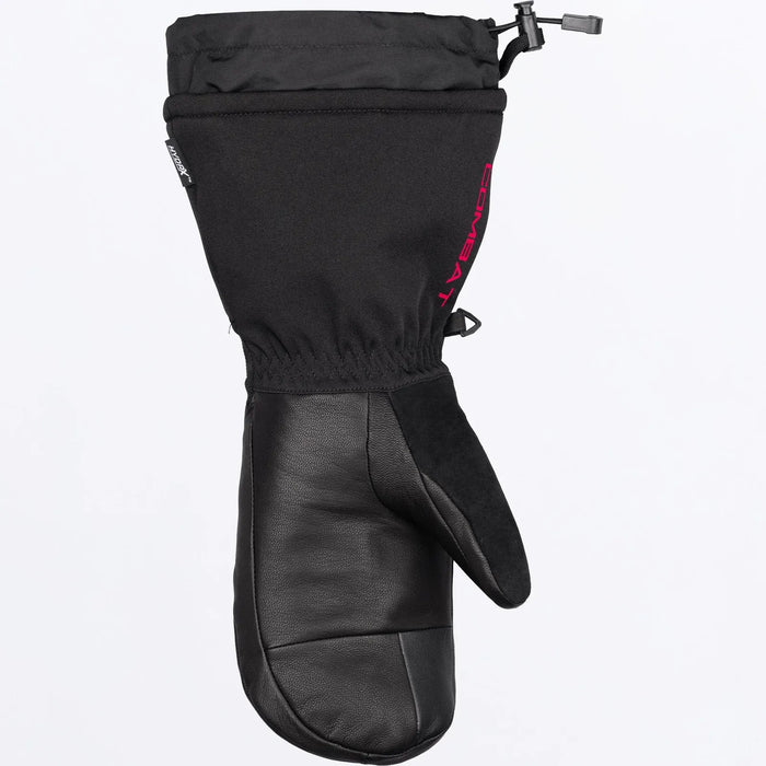 FXR Womens Hybrid Combat Mitt - Black/Razz, view 2