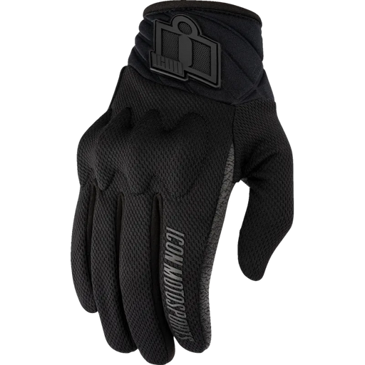 Icon Womens Anthem 3 Gloves - Black - Front