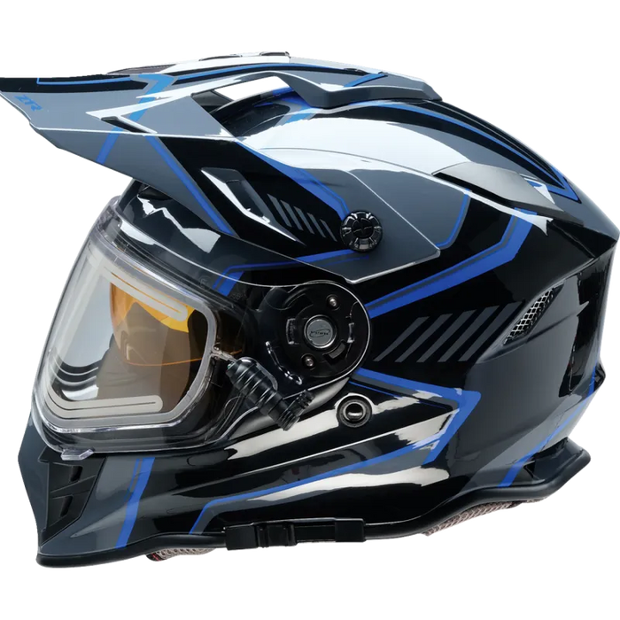 Z1R Range 2.0 Rotor Snow Helmet with Electric Dual Lens Face Shield