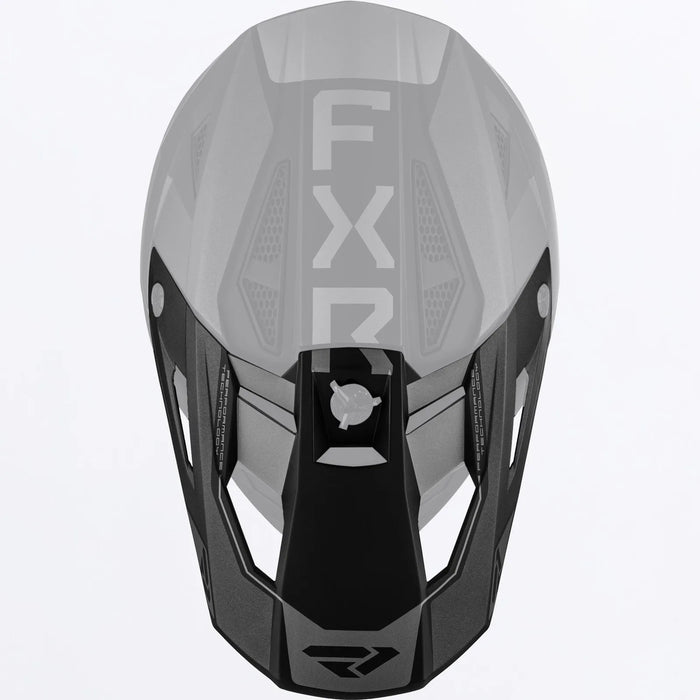 FXR Youth Apex Snow Helmet Peak - Ops, front view