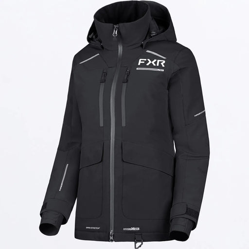 FXR Womens Aerial Jacket - Black, front view