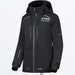 FXR Womens Aerial Jacket - Black, front view