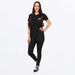 FXR Womens Worldwide Premium T-Shirt - Black/Army, view 3