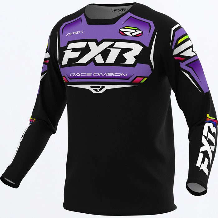 FXR Apex MX Jersey 2027 - Purple, front view