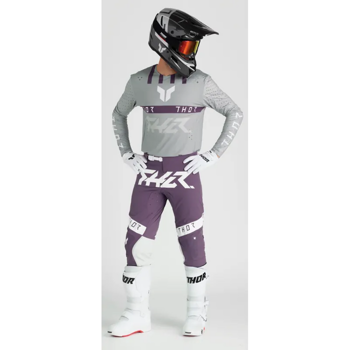 Thor Mens Launchmode Gloves - White - Application Shot