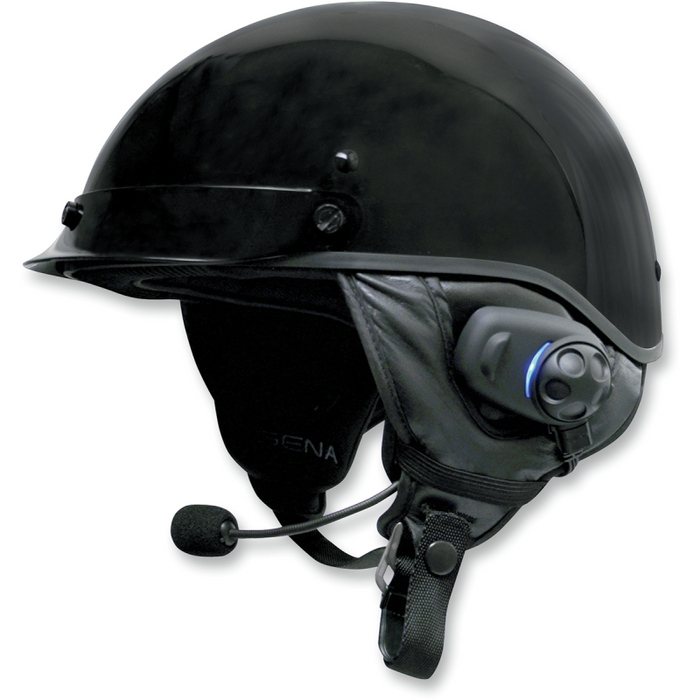Sena SPH10H-FM Bluetooth Communication System with Built-in FM Tuner for Half Helmets