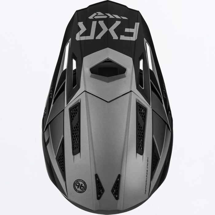FXR Helium Alpha Snow Helmet - Titanium, view 6