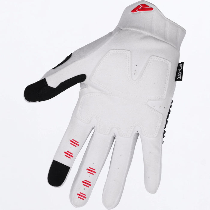FXR Reflex Dual MX Glove 2027 - White/Navy, view 2