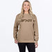 FXR Womens Mitered Cotton Crewneck Sweatshirt - Canvas/D.Cedar, view 2