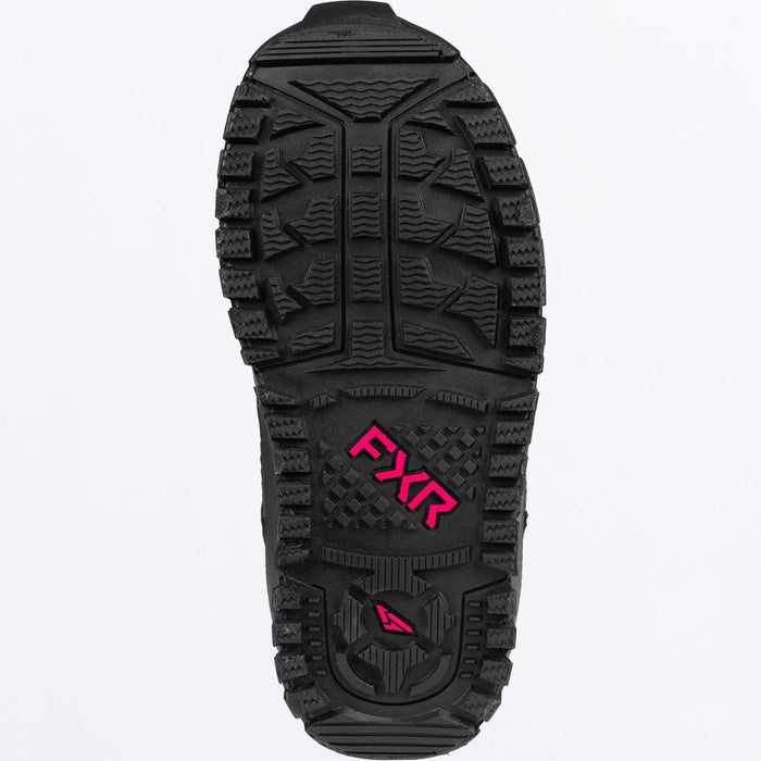 FXR Youth Boost Boot 2027 - Black/Razz, view 4