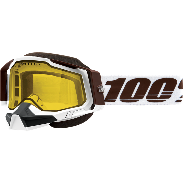 100% Racecraft 2 Snowbird Snow Goggles