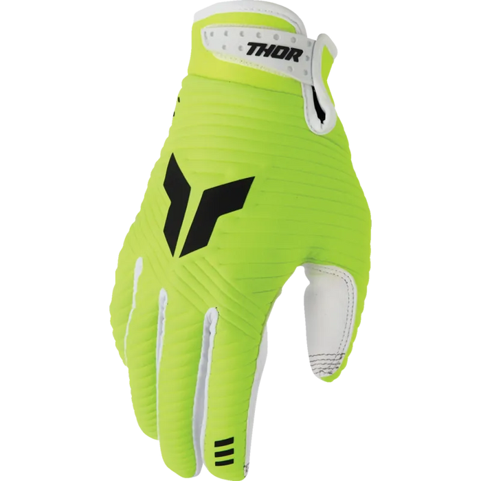 Thor Mens Launchmode CW Gloves - Acid - Front