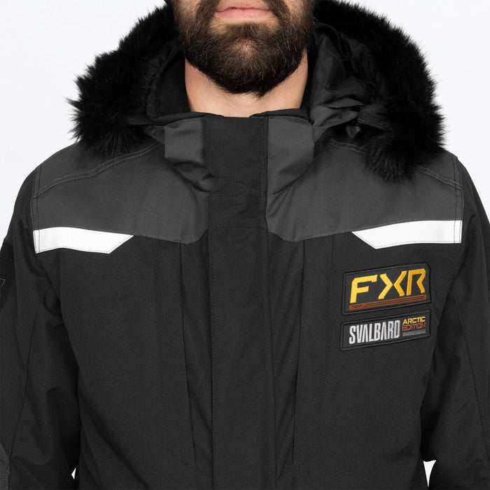 FXR Svalbard F.A.S.T. Insulated Monosuit - Black/Asphalt/Kash, view 3
