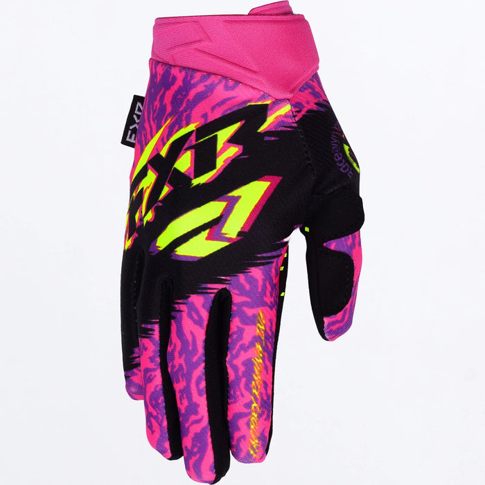 FXR Youth Reflex MX Glove 2027 - Psycho, front view