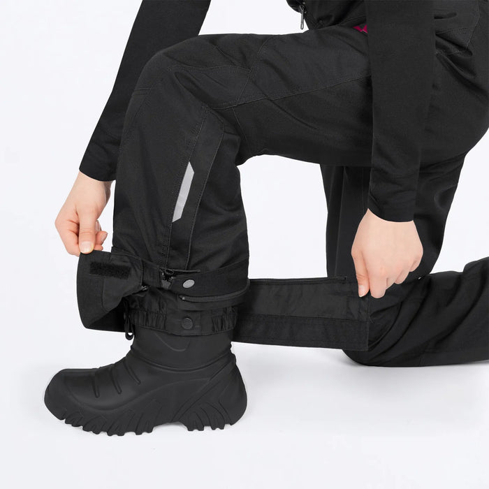 FXR Youth Clutch Pant 2027 - Black/Razz, view 7