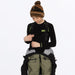 FXR Youth Vertical Monosuit - Moss/Umber/Stone, view 10