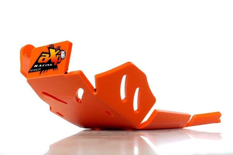 AXP Xtrem Skid Plate for KTM EXC & XC-W Dirt Bikes (Orange)