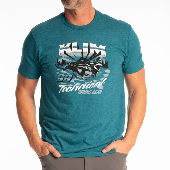 KLIM Mens Snowcrest Tri-blend Tee