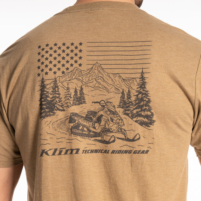 KLIM Mens Frontier Tri-blend Tee