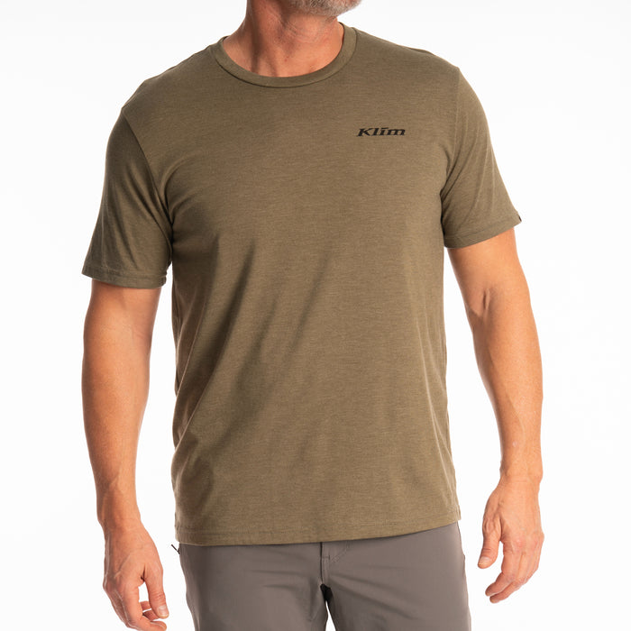 KLIM Mens Frontier Tri-blend Tee