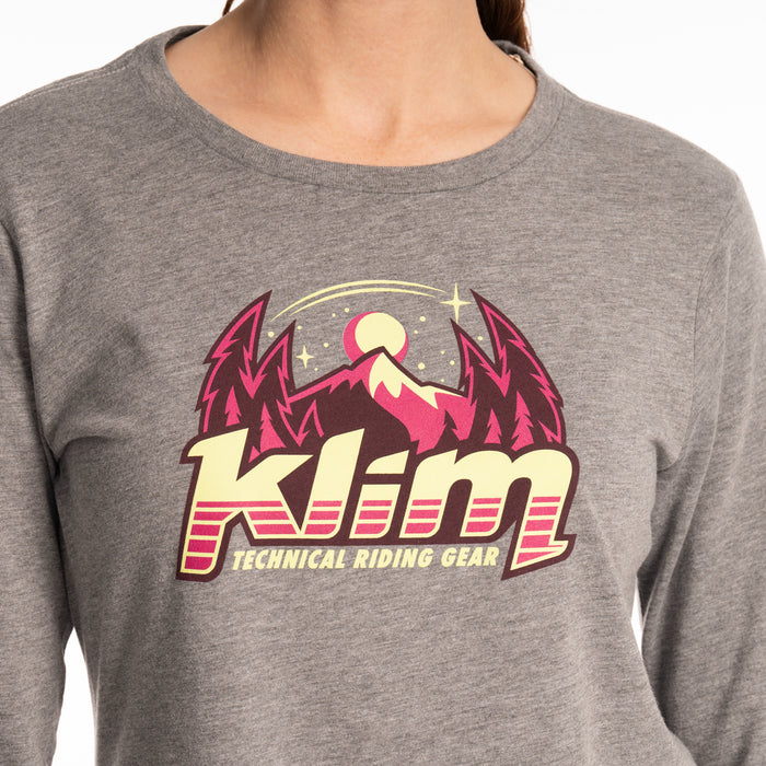 KLIM Womens Estelle Tri-blend Tee LS