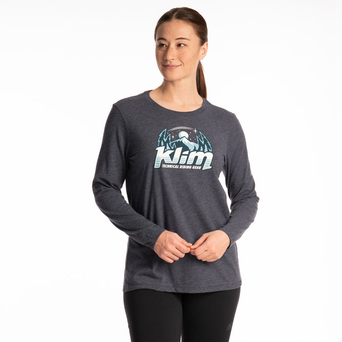 KLIM Womens Estelle Tri-blend Tee LS